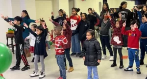 Children singing praise and worshipping Jesus at ICCR Sunday School