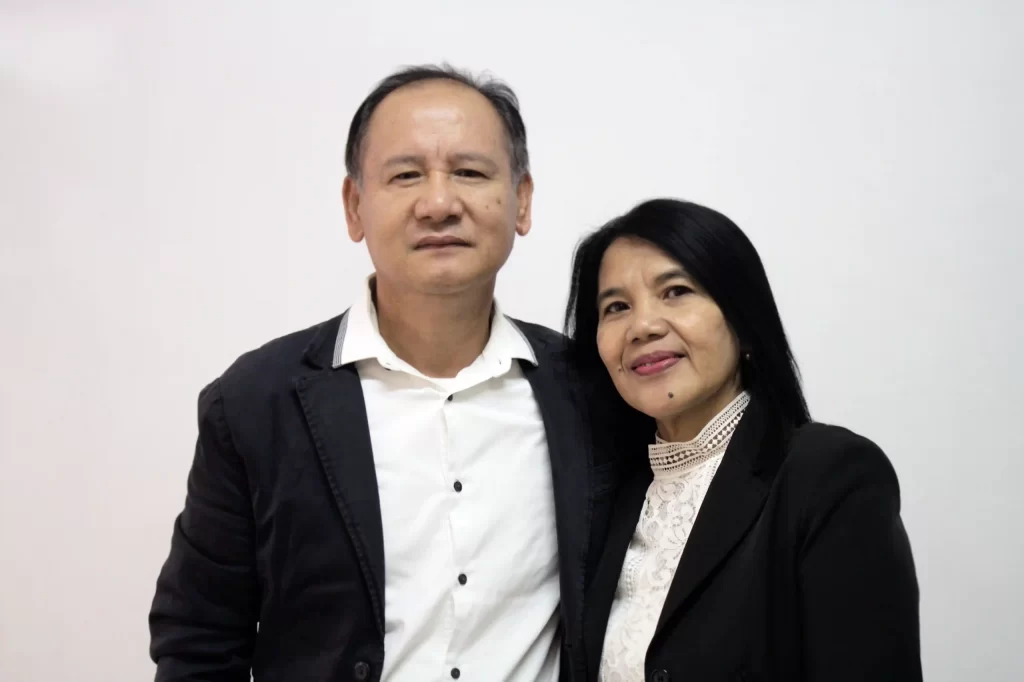 ICCR pastor Jovette Dapapa and her husband