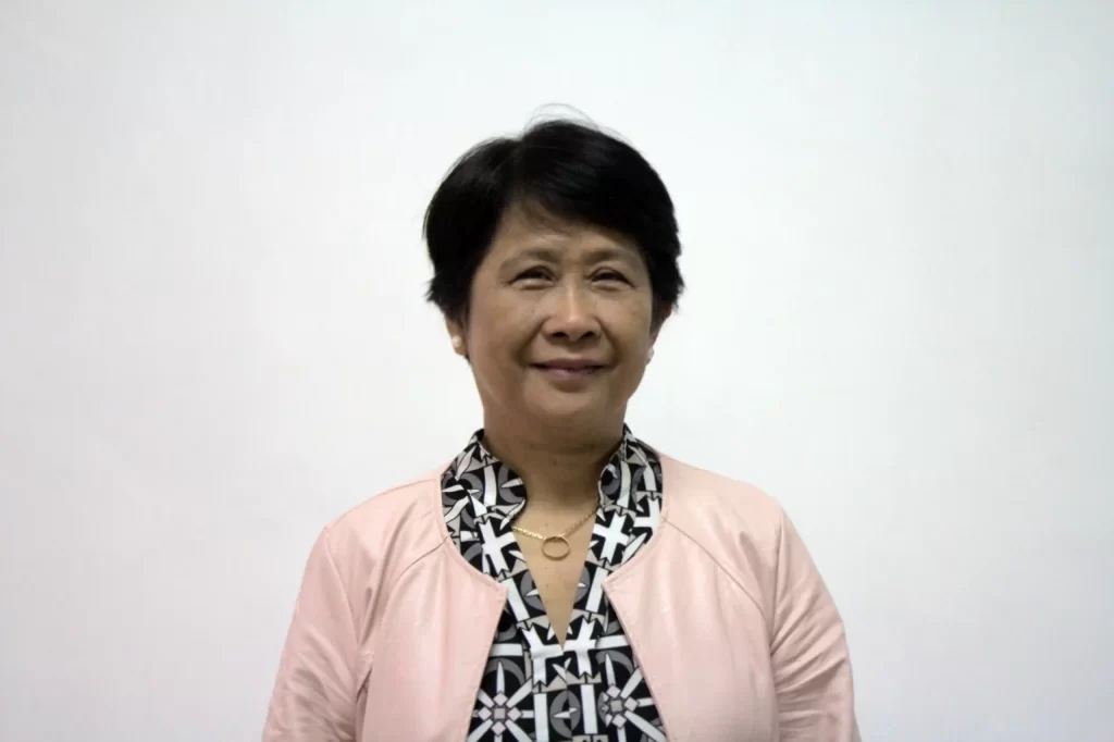 ICCR's elder Emilia Sampang Rivera