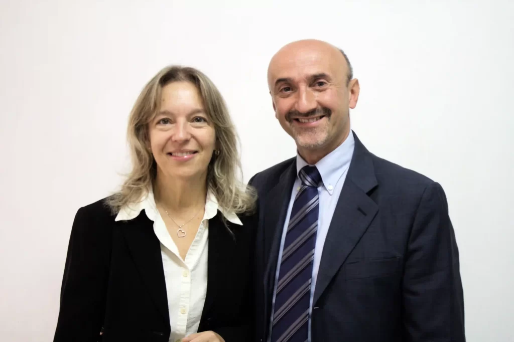 ICCR's elder Fabio Ciccone and his wife